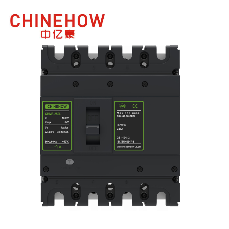 Disyuntor de caja moldeada CHM3-250L/4